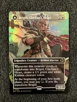 Magic MTG - Brigid, Clachan's Heart (Borderless) Foil - Lorwyn Eclipsed - Image 1