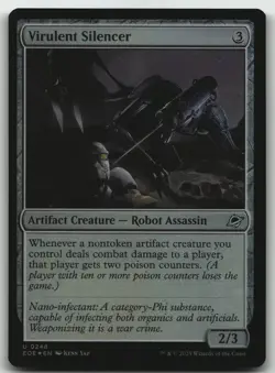 Virulent Silencer foil U Edge of Eternities 248 NM - Image 1