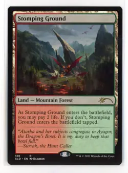 MtG SLD Secret Lair Stomping Ground Non-Foil - Image 1