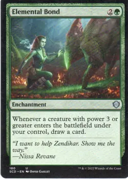 MTG: Starter Commander Decks: Elemental Bond: Lightly Played Condition - Image 1