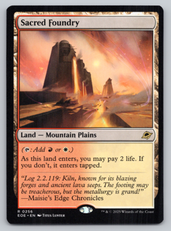 Sacred Foundry - Edge of Eternities - MTG - Image 1