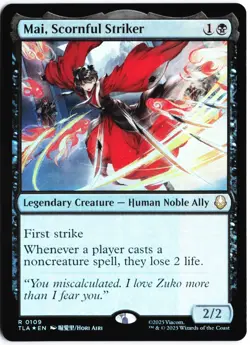 Mai, Scornful Striker R Avatar: The Last Airbender 109 NM - Image 1