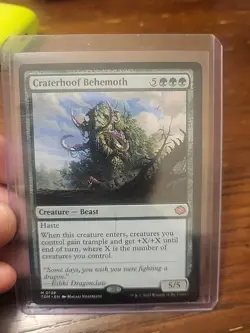 Craterhoof Behemoth Tarkir: Dragonstorm Regular - Image 1