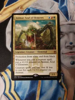 Animar, Soul of Elementals MTG Masters 25 Mythic Multi-Color Rare Near-Mint x1 - Image 2