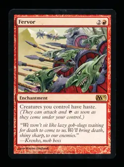 * * 1x Fervor x1 * * M13 MTG VLP-NM Very Lightly Played to Near Mint - Image 1
