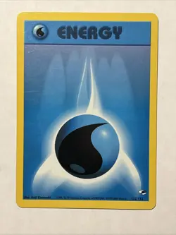 Pokemon TCG Gym Heroes - 132/132 Water Energy Card - Image 2