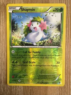 Shaymin - 10/149 - Rare Reverse Holo VLP, English Pokemon Boundaries Crossed - Image 1