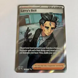 Larry's Skill Full Art Ultra Rare - 139/131 - Prismatic Evolutions Pokemon 2025 - Image 1