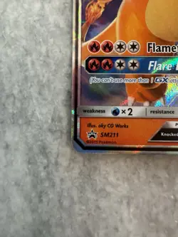 Pokemon TCG Charizard GX SM211 Black Star Promo Holo Hidden Fates - NM NEAR MINT - Image 3