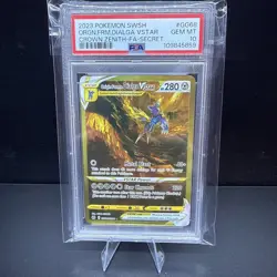 PSA Gem Mint 10-ORIGIN FORME DIALGA VSTAR GG68 Pokemon 2023 Crown Zenith EN - Image 1