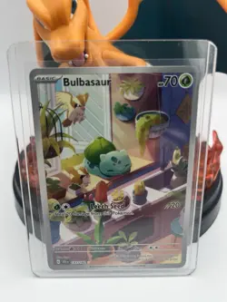 Pokemon TCG Bulbasaur Art Rare 143/142 Stellar Crown NM - Image 1