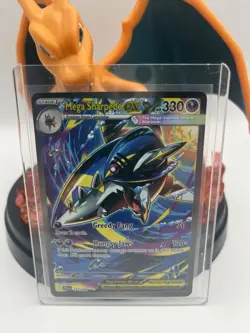 Pokemon TCG Mega Sharpedo ex 127/094 FA Phantasmal Flames NM - Image 1