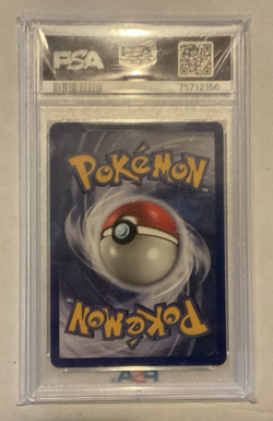 1999 Pokemon Game #52 Machop Shadowless PSA 8 - Image 2