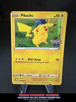 Pikachu 028/078, Pokemon Go, Pokemon, NM - Image 1