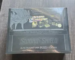 Pokemon TCG Sword and Shield Elite Trainer Box ETB Plus Zacian Sealed - Image 3