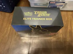 Pokemon ​TCG: Sword & Shield Crown Zenith Elite Trainer Box ETB - Sealed - Image 2
