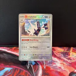 Pokemon Archaludon Sv: Prismatic Evolutions 070/131 Master Ball Holo English - Image 1
