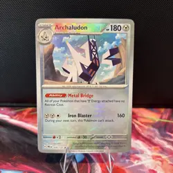 Pokemon Archaludon Sv: Prismatic Evolutions 070/131 Master Ball Holo English - Image 2
