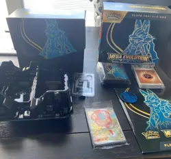 Pokemon Mega Evolution Lucario Elite Trainer Box & PROMO (NO PACKS) - Image 3