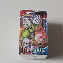 Sealed Pokemon TCG Sword & Shield Battle Styles Booster Box English New Sealed - Image 2