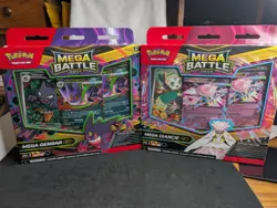 Pokemon TCG Mega Gengar & Mega Diancie Battle Deck Pair Sealed - Image 1