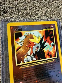 Pokemon Entei Black Star Promo Reverse Holo 34 - Image 4