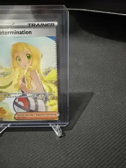 Pokemon TCG Lillie's Determination SIR 184/132 Mega Evolution Secret Rare NM ENG - Image 3