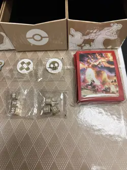 Pokemon Charizard UPC Ultra Premium Collection Empty Box, Accessories & Playmat - Image 2