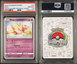PSA 10 - Mew 76/214 Worlds 2019 Pikarom Judge Deck Promo Pokemon TCG POP 11 - Image 3