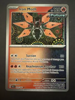 Pokemon TCG Shrouded Fable Iron Moth “FUTURE” 2024 009/064 - Image 1