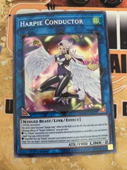 Harpie Conductor BLHR EN047 - Secret Rare - 1st Edition NM Yugioh - Image 1