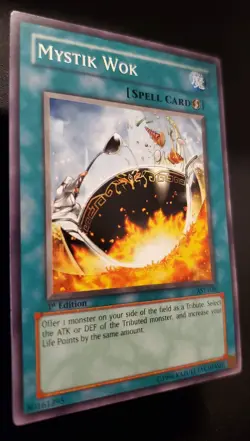 Yu-Gi-Oh! Mystik Wok AST-036 Ancient Sanctuary Vintage 1st Edition - Image 2
