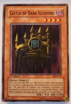 Yu-Gi-Oh! Castle of Dark Illusions MRD-073 1st Edition Vintage (2002) Near Mint - Image 1
