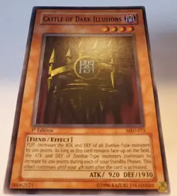 Yu-Gi-Oh! Castle of Dark Illusions MRD-073 1st Edition Vintage (2002) Near Mint - Image 3