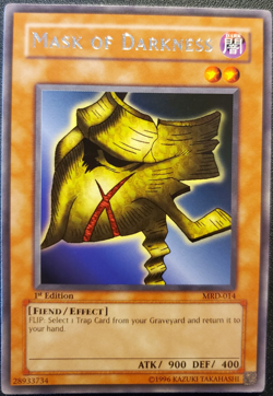 Yu-Gi-Oh! Mask of Darkness MRD-014 Metal Raiders 2003 Vintage 1st Edition NM - Image 1