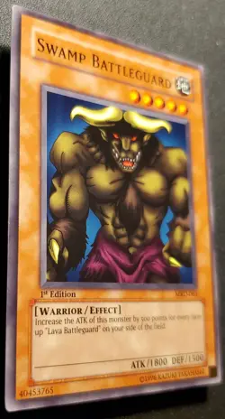 Yu-Gi-Oh! Swamp Battleguard - MRD-063 - Metal Raiders 1st Edition NM - Image 2