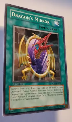 Yu-Gi-Oh! Dragon's Mirror CRV-EN040 Cybernetic Revolution Vintage 2005 1st Ed NM - Image 2
