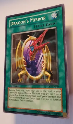 Yu-Gi-Oh! Dragon's Mirror CRV-EN040 Cybernetic Revolution Vintage 2005 1st Ed NM - Image 3