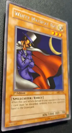 Yu-Gi-Oh! White Magical Hat MRD-016 Metal Raiders-1st Edition Vintage 2002 NM - Image 2