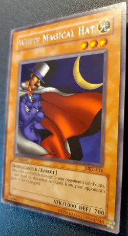 Yu-Gi-Oh! White Magical Hat MRD-016 Metal Raiders-1st Edition Vintage 2002 NM - Image 3