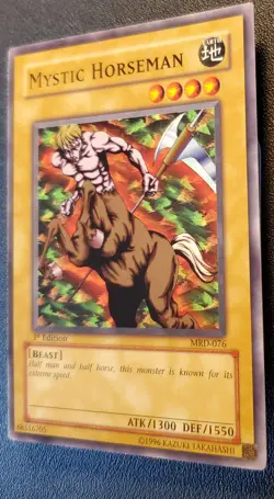 Yu-Gi-Oh! Mystic Horseman - MRD-076 - Metal Raiders Vintage 2002 1st Edition NM - Image 3