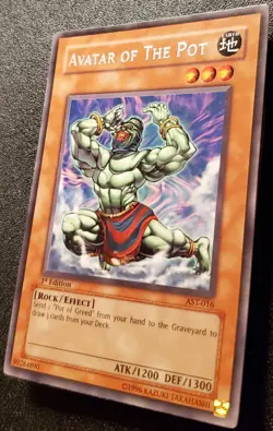 Yu-Gi-Oh! Avatar of the Pot AST-016 Ancient Sanctuary 1st Edition NM - Image 3