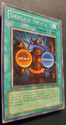 Yu-Gi-Oh! Shield & Sword - MRD-131 - Metal Raiders-1st Edition (2002) Near Mint - Image 2