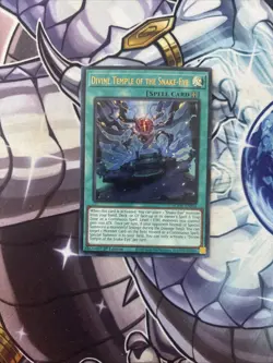 (EY) Divine Temple of the Snake-Eye Yugioh AGOV-EN056 Ultra 1st VLP - Image 1