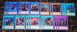 YUGIOH Tri-Brigade Starter Deck Set Shuraig/Rugal /Kitt /Nervall /Hammer /Revolt - Image 1