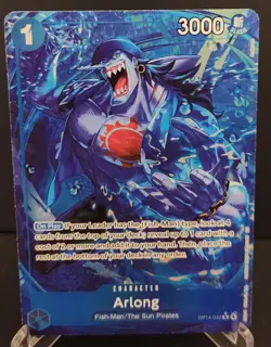 Arlong (Alt Art) OP14-042 R The Azure Sea's Seven - ONE PIECE Card Game English - Image 1