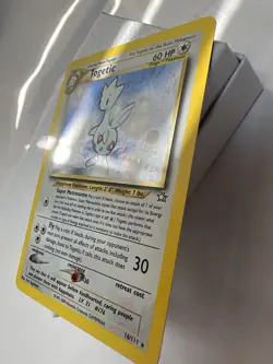 Togetic Holo 16/111 Neo Genesis 2000 WotC Vintage Pokemon Card - Authentic - Image 3