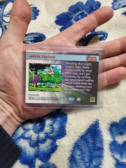 LEDYBA CAPTURE! Snap23 - Screen Snaps! - NON-HOLO - Topps POKEMON CARD LP - Image 2