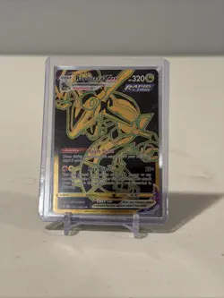 Pokemon TCG Rayquaza VMAX Holo Ultra Rare Card TG29/TG30 - Image 1