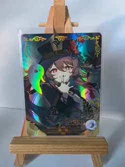 HuTao Genshin Impact | NS-2M11 SSR-02 | Goddess Story Waifu Card - Image 1